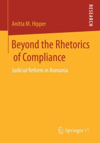 Immagine di copertina: Beyond the Rhetorics of Compliance 9783658096106