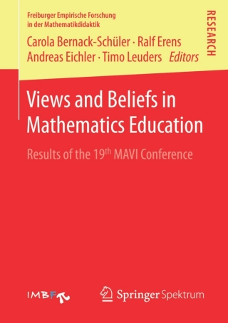 Imagen de portada: Views and Beliefs in Mathematics Education 9783658096137