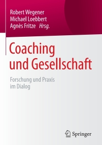 Imagen de portada: Coaching und Gesellschaft 9783658096359