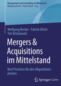 Titelbild: Mergers & Acquisitions im Mittelstand 9783658096540