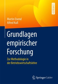 صورة الغلاف: Grundlagen empirischer Forschung 9783658097042