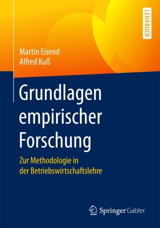 Cover image: Grundlagen empirischer Forschung 9783658097042