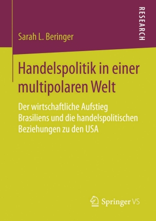 Cover image: Handelspolitik in einer multipolaren Welt 9783658097066