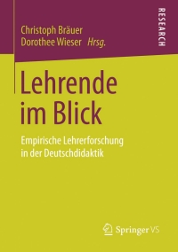 صورة الغلاف: Lehrende im Blick 9783658097332