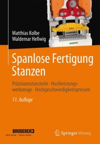 Imagen de portada: Spanlose Fertigung Stanzen 11th edition 9783658099473