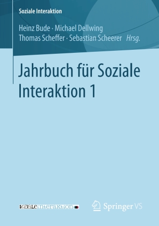 Cover image: Jahrbuch für Soziale Interaktion 1 9783658100643