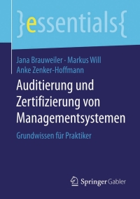 Imagen de portada: Auditierung und Zertifizierung von Managementsystemen 9783658102128