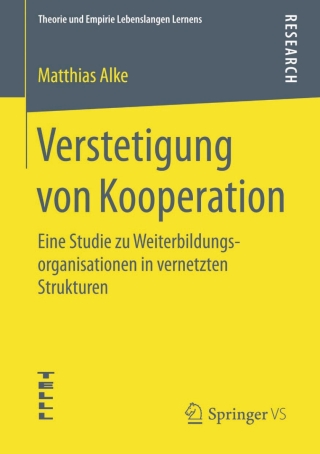 Cover image: Verstetigung von Kooperation 9783658102944