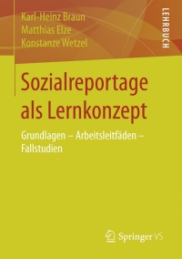 Cover image: Sozialreportage als Lernkonzept 9783658105198