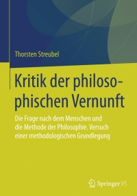 Imagen de portada: Kritik der philosophischen Vernunft 9783658106065