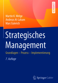 صورة الغلاف: Strategisches Management 7th edition 9783658106478