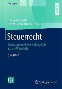 Titelbild: Steuerrecht 2nd edition 9783658107611