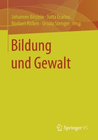 Imagen de portada: Bildung und Gewalt 9783658108090