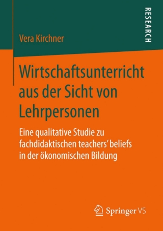 Cover image: Wirtschaftsunterricht aus der Sicht von Lehrpersonen 9783658108311