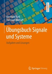 Imagen de portada: Übungsbuch Signale und Systeme 9783658108793