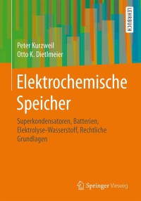 Cover image: Elektrochemische Speicher 9783658108991