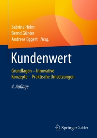 Imagen de portada: Kundenwert 4th edition 9783658109196