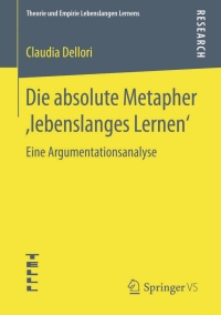 Immagine di copertina: Die absolute Metapher ,lebenslanges Lernen‘ 9783658109592