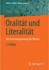 Cover image: Oralität und Literalität 2nd edition 9783658109714