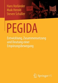 Cover image: PEGIDA 9783658109813