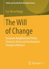 Imagen de portada: The Will of Change 9783658110352