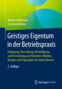 Imagen de portada: Geistiges Eigentum in der Betriebspraxis 2nd edition 9783658110499