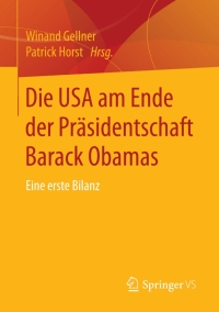 Cover image: Die USA am Ende der Präsidentschaft Barack Obamas 9783658110635