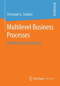 Titelbild: Multilevel Business Processes 9783658110833