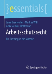Cover image: Arbeitsschutzrecht 9783658111670
