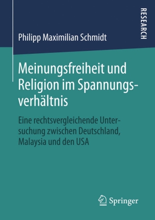 Cover image: Meinungsfreiheit und Religion im Spannungsverhältnis 9783658112479