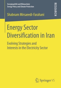 Omslagafbeelding: Energy Sector Diversification in Iran 9783658112837