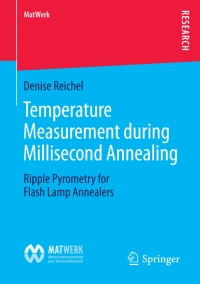 Cover image: Temperature Measurement during Millisecond Annealing 9783658113872