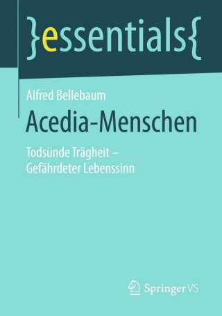 Cover image: Acedia-Menschen 9783658113957