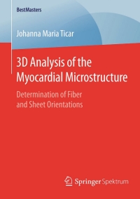 Omslagafbeelding: 3D Analysis of the Myocardial Microstructure 9783658114237