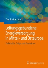 Imagen de portada: Leitungsgebundene Energieversorgung in Mittel- und Osteuropa 9783658115869