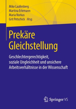 Imagen de portada: Prekäre Gleichstellung 9783658116309