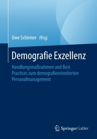 Cover image: Demografie Exzellenz 9783658119096