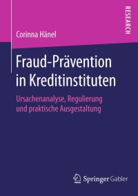 Imagen de portada: Fraud-Prävention in Kreditinstituten 9783658119379