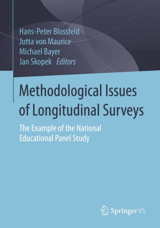 Cover image: Methodological Issues of Longitudinal Surveys 9783658119928