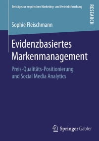 Titelbild: Evidenzbasiertes Markenmanagement 9783658119973