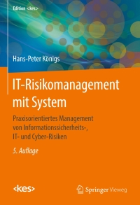 Cover image: IT-Risikomanagement mit System 5th edition 9783658120030