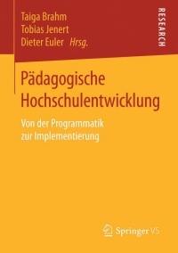 Imagen de portada: Pädagogische Hochschulentwicklung 9783658120665