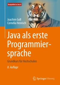 Cover image: Java als erste Programmiersprache 8th edition 9783658121174