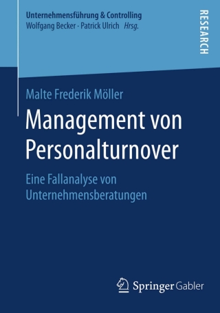 Cover image: Management von Personalturnover 9783658121860