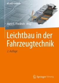 Cover image: Leichtbau in der Fahrzeugtechnik 2nd edition 9783658122942
