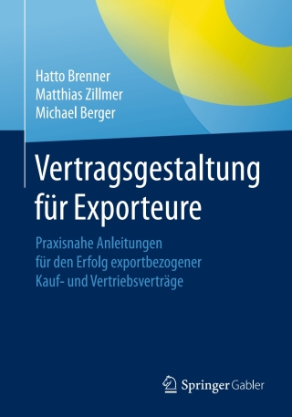 Cover image: Vertragsgestaltung für Exporteure 9783658123819
