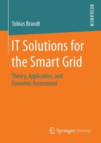 Cover image: IT Solutions for the Smart Grid 9783658124144