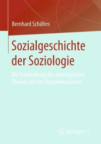 Immagine di copertina: Sozialgeschichte der Soziologie 9783658124199