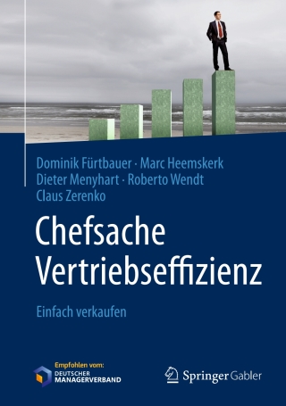 Omslagafbeelding: Chefsache Vertriebseffizienz 9783658124458
