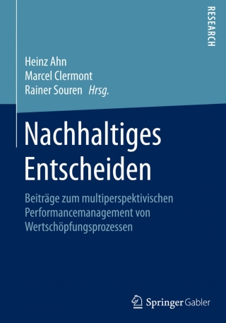 Cover image: Nachhaltiges Entscheiden 9783658125059